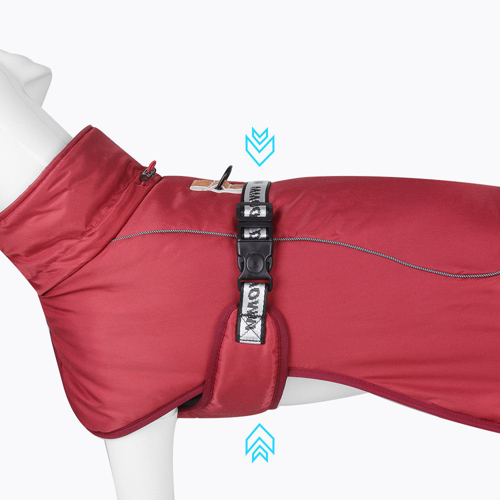 Nuovi Vestiti per Cani in Stile Mantello, Spessi e Caldi, per Mantenere l'Animale Domestico al Caldo, con Riflettente Termico, Forniture per Animali Domestici