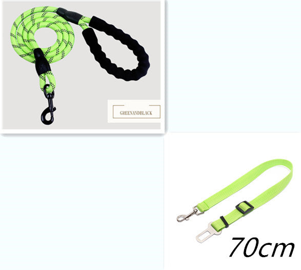 Guinzaglio Riflettente per Cani, in Nylon, per Cani di Taglia Piccola, Media e Grande, per Passeggiate e Addestramento, Accessori per Animali Domestici
