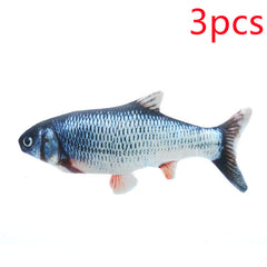 Simulazione Elettrica Pesce Giocattolo per Gatti