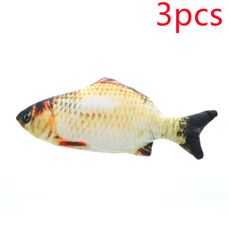 Simulazione Elettrica Pesce Giocattolo per Gatti