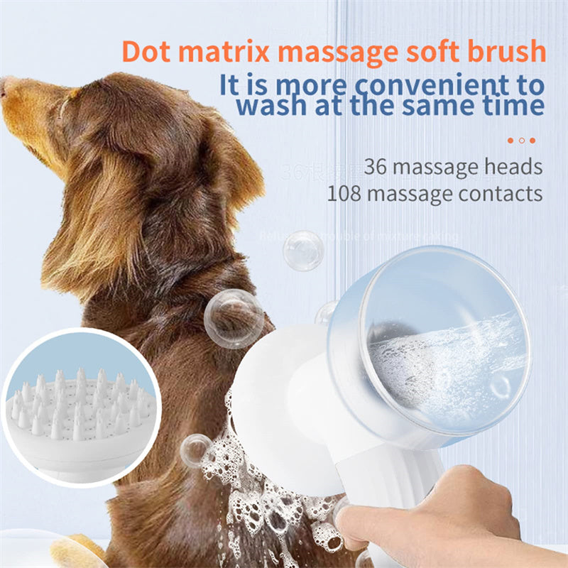 Automatic Foaming Bath Brush