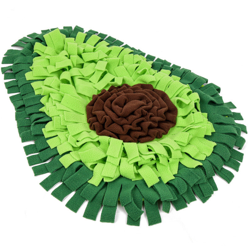 Tappeto Olfattivo per Cani, Giocattolo Rompicapo per Cani, Tappeto per Alimenti e Snack, Gioco Interattivo Anti-Noia, Coperta da Addestramento, Tappeto da Addestramento Olfattivo per l'Alimentazione