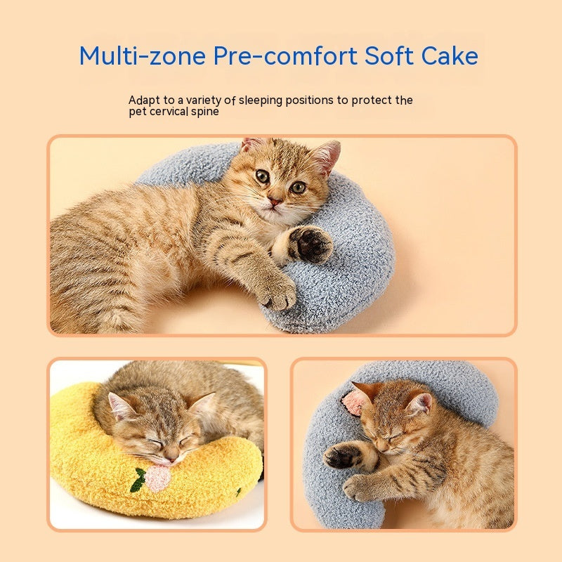 Cuscino per Cani Gatti Che Dormono Luna Cuscino Peluche Piccolo Cane