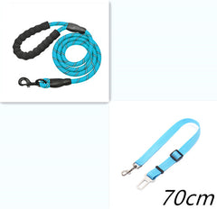 Guinzaglio Riflettente per Cani, in Nylon, per Cani di Taglia Piccola, Media e Grande, per Passeggiate e Addestramento, Accessori per Animali Domestici