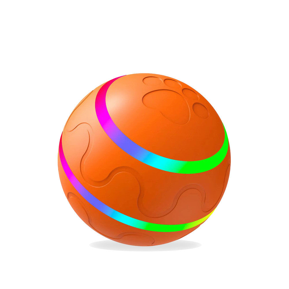 Pet New Cat Wicked Ball Toy, Palla Intelligente USB, Giocattolo Gatto con Sfera Rotante Automatica