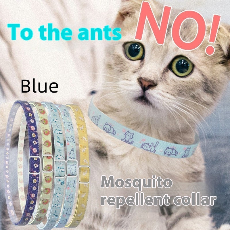 Collare antiparassitario per animali domestici, repellente per insetti per cani, collare per gatti