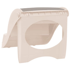 3-Step Foldable Dog Staircase, Cream, 50x