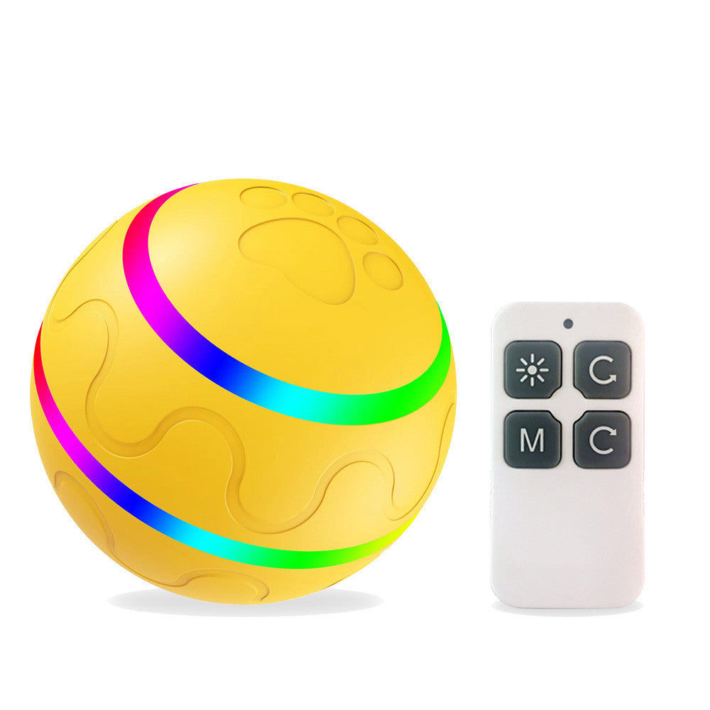 Pet New Cat Wicked Ball Toy, Palla Intelligente USB, Giocattolo Gatto con Sfera Rotante Automatica