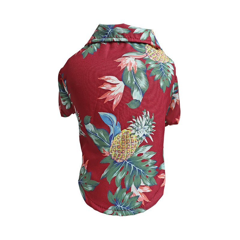 Camicia sottile per cani primavera ed estate, vestiti per corgi e gatti blu