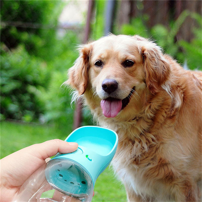 Vaso de agua para mascotas Botella de agua portátil para exteriores