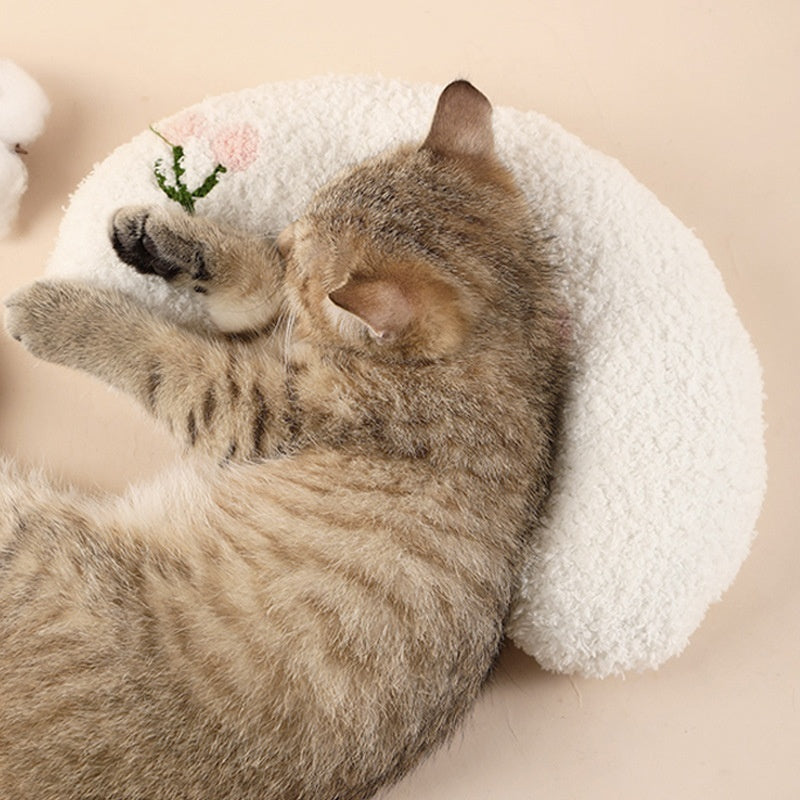 Cuscino per Cani Gatti Che Dormono Luna Cuscino Peluche Piccolo Cane
