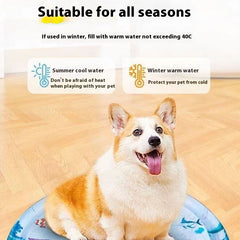 Cuscino rinfrescante estivo per animali domestici, materassino refrigerante in ghiaccio per cani, cuccioli e gatti, cuccia fresca e fredda
