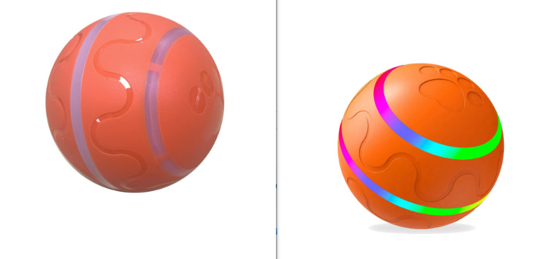 Pet New Cat Wicked Ball Toy, Palla Intelligente USB, Giocattolo Gatto con Sfera Rotante Automatica