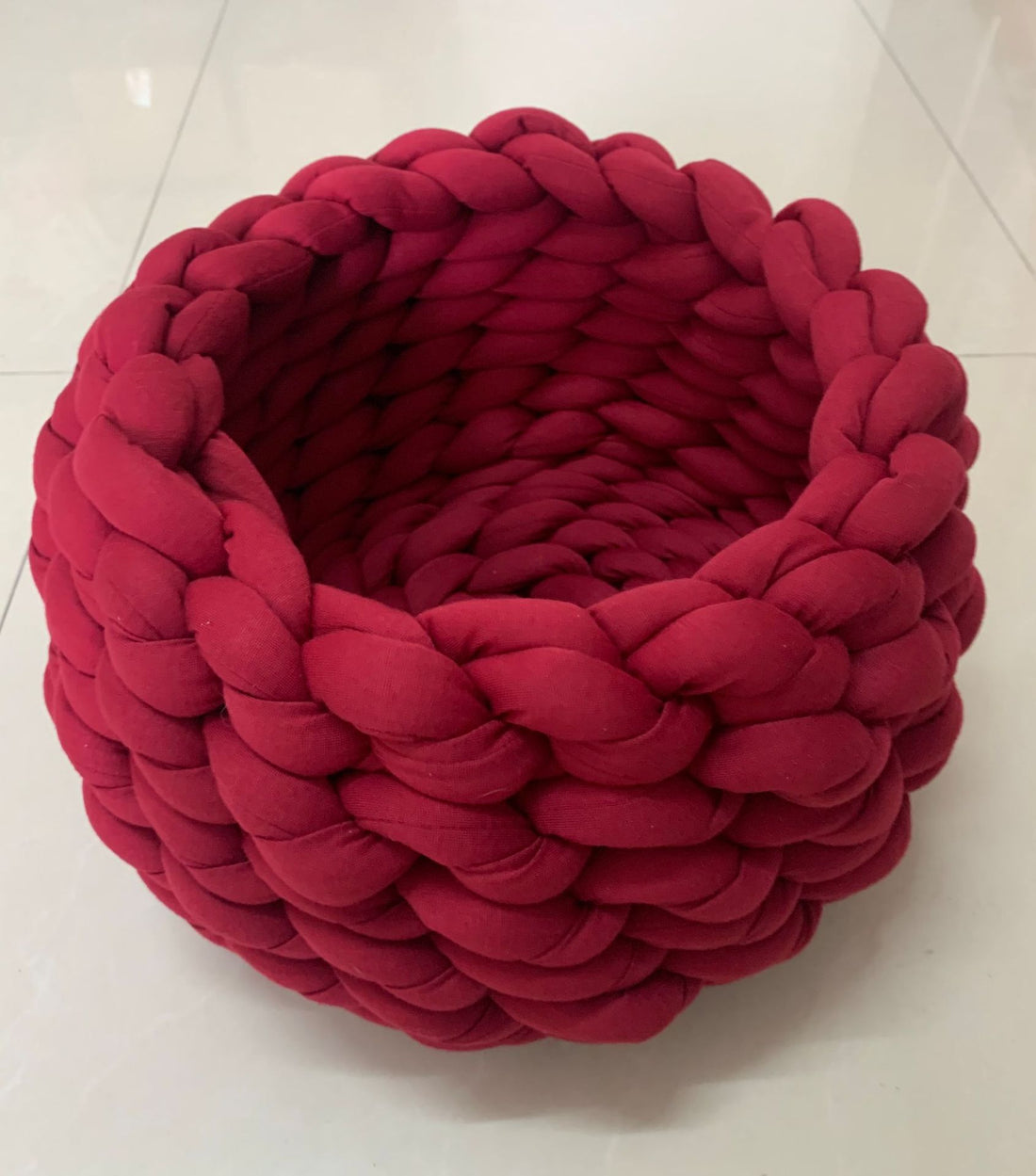 Cuccia per Gatti, Cuscino Morbido in Peluche Lungo, Tappeto Caldo per Animali Domestici, Carino Cuccia per Gatti, Letto Cesto Rotondo Soffice, Tocco Confortevole, Prodotti per Animali Domestici