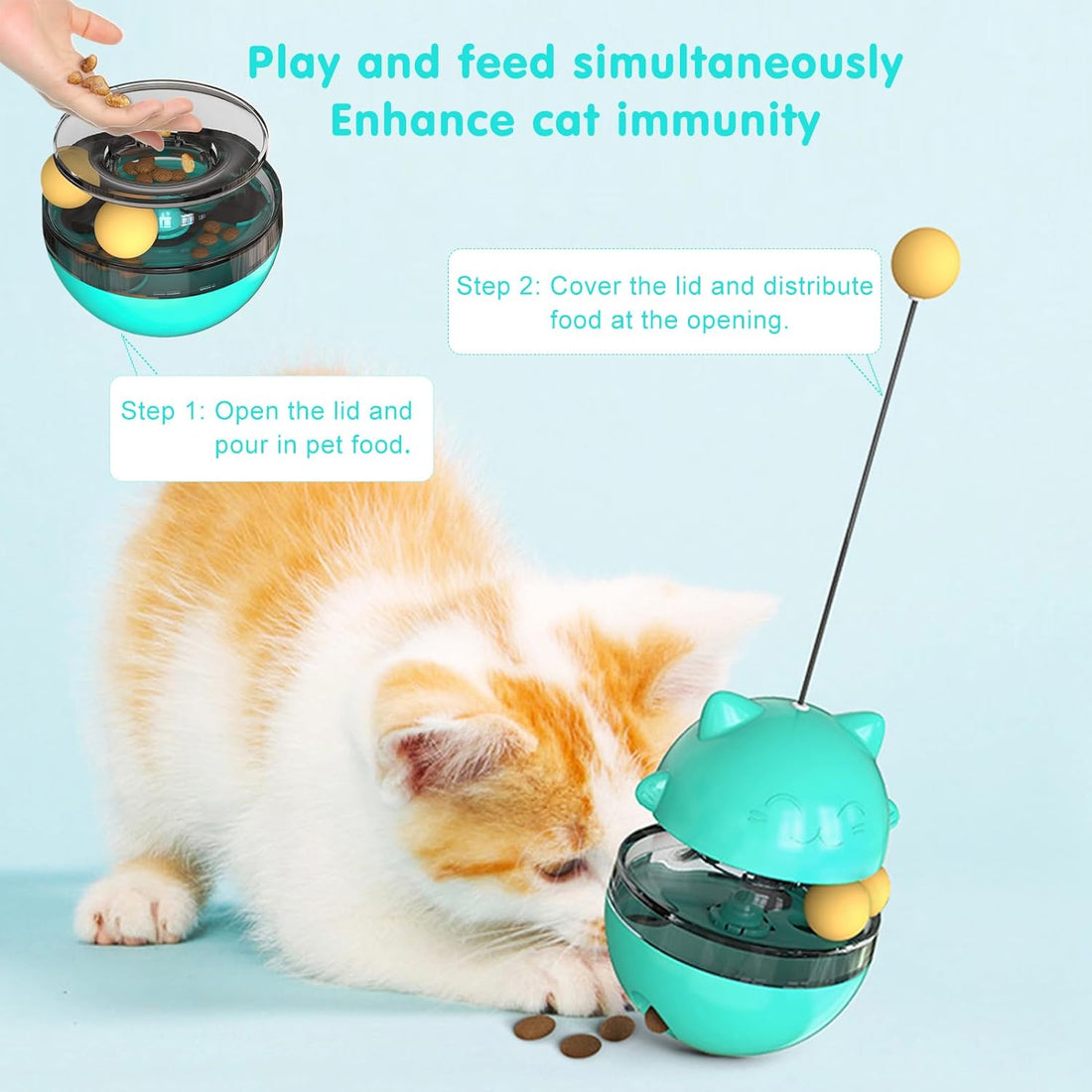 Cat Treat Tumbler Toy