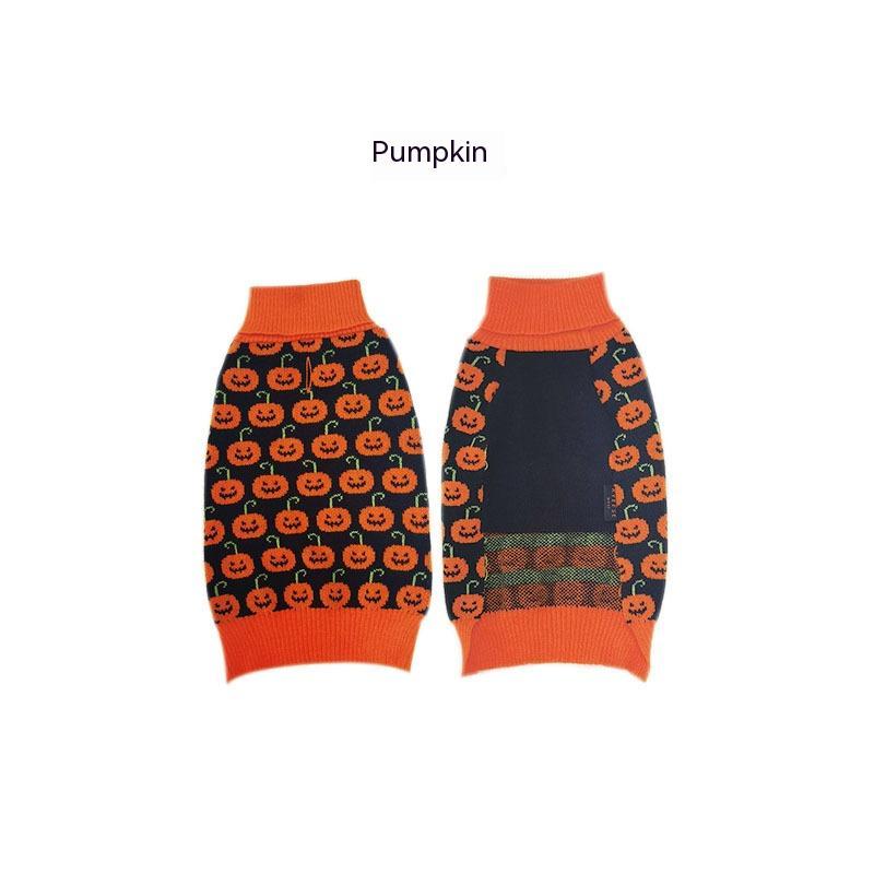 Maglioni di Halloween per cani, costume per animali domestici, maglione Teddy caldo per il tempo libero, abiti Cosplay per cani, vestiti per animali domestici