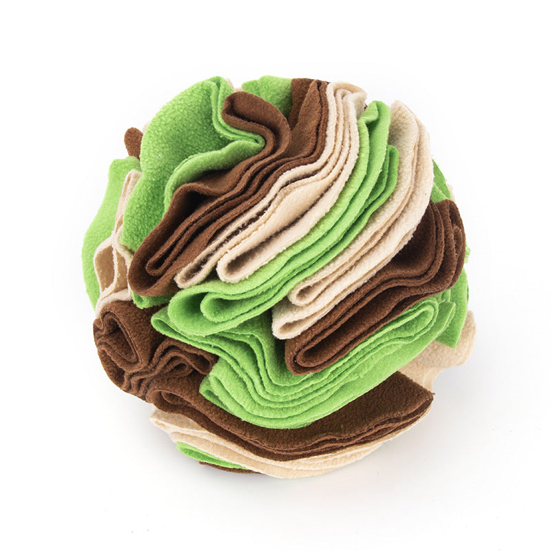 Coperta da Addestramento Olfattivo per Cani, Tappeto Gioco con Pallina Snuffle, Pad Staccabili, Giocattolo Rompicapo, Articoli per Animali Domestici per Cani e Gatti