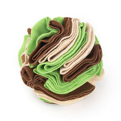 Coperta da Addestramento Olfattivo per Cani, Tappeto Gioco con Pallina Snuffle, Pad Staccabili, Giocattolo Rompicapo, Articoli per Animali Domestici per Cani e Gatti