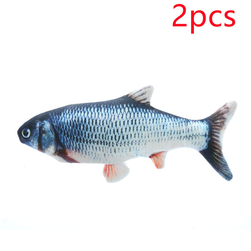 Simulazione Elettrica Pesce Giocattolo per Gatti