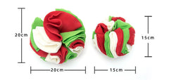 Coperta da Addestramento Olfattivo per Cani, Tappeto Gioco con Pallina Snuffle, Pad Staccabili, Giocattolo Rompicapo, Articoli per Animali Domestici per Cani e Gatti