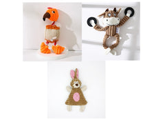 Gioco per Animali Domestici a Forma di Asino Giocattolo da Masticare in Corduroy per Cani Cuccioli con Squeak Morbido Osso di Peluche Gioco Molare per Cani Gioco per Addestramento Cani