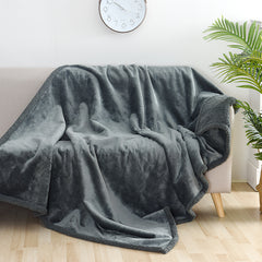 Coperta spessa per cuccia in pile di flanella di cotone e sherpa