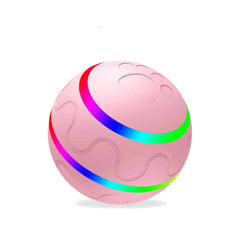 Pet New Cat Wicked Ball Toy, Palla Intelligente USB, Giocattolo Gatto con Sfera Rotante Automatica
