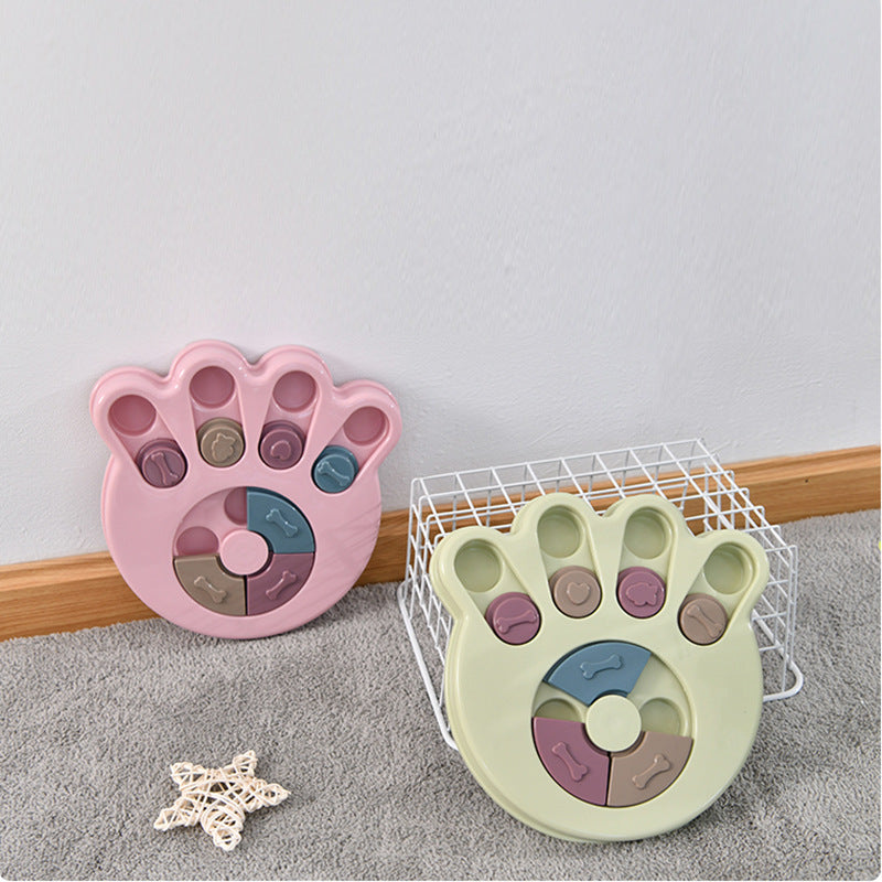 Giocattoli Rompicapo per Cani, Aumento del QI, Distribuzione Lenta Interattiva, Giochi di Addestramento per Cani, Alimentatore per Cani di Piccola e Media Taglia, Giocattolo per Addestramento di Animali Domestici