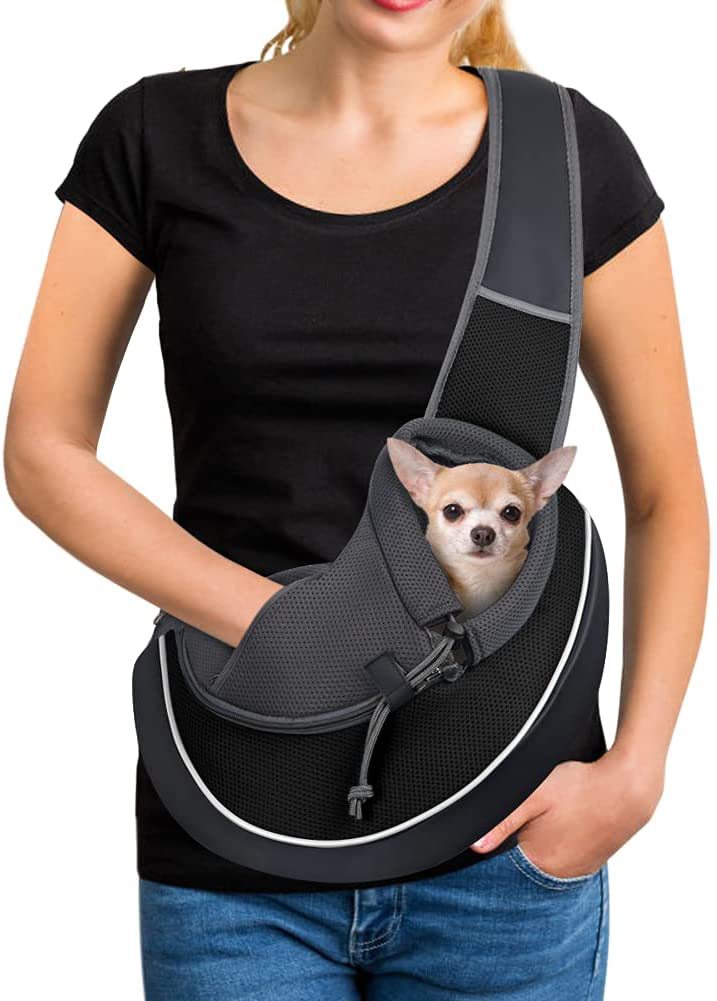 Borsa Trasporto Animali Domestici Borsa a Tracolla Portatile da Esterno per Donne per Cani Gatti Prodotti per Animali Domestici