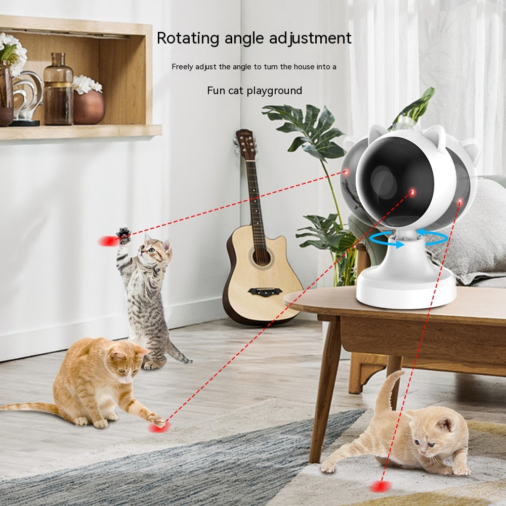 Giocattolo Laser Intelligente per Gatti con Ricarica USB