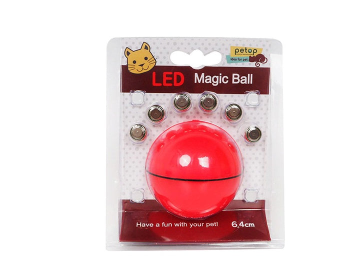 Palla Giocattolo Elettronica Rotolante per Gatti con Laser LED