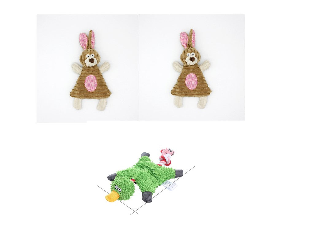 Gioco per Animali Domestici a Forma di Asino Giocattolo da Masticare in Corduroy per Cani Cuccioli con Squeak Morbido Osso di Peluche Gioco Molare per Cani Gioco per Addestramento Cani