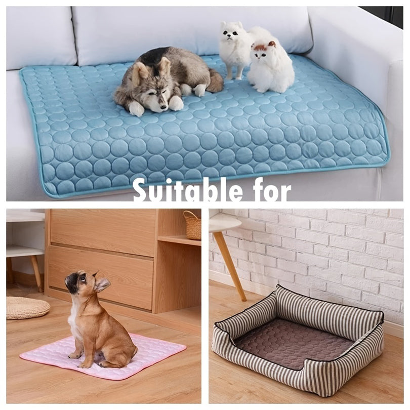 Tappetino Refrigerante per Cani Estate Cuccia Fredda Extra Large per Cani Piccoli e Grandi Accessori per Animali Domestici Gatto Coperta Resistente Divano Gatto Cuscinetto di Ghiaccio Coperta Prodotti per Animali Domestici