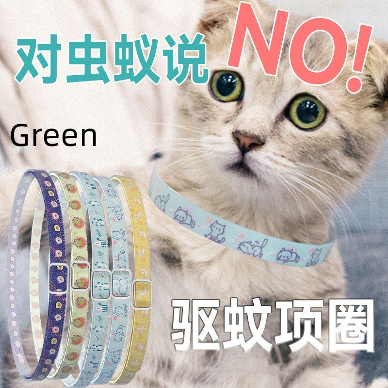 Collare antiparassitario per animali domestici, repellente per insetti per cani, collare per gatti