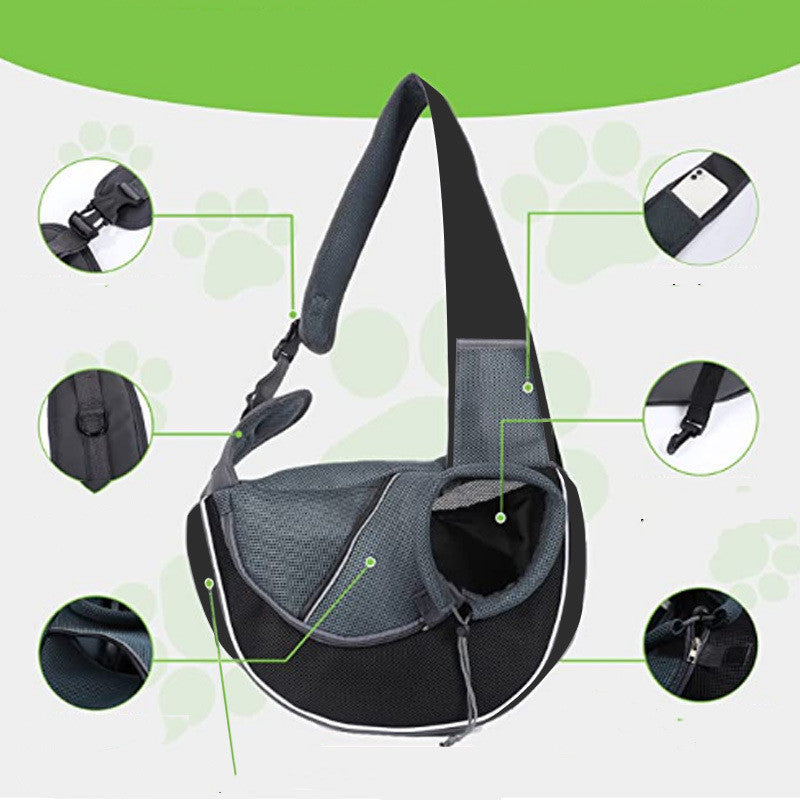 Borsa Trasporto Animali Domestici Borsa a Tracolla Portatile da Esterno per Donne per Cani Gatti Prodotti per Animali Domestici