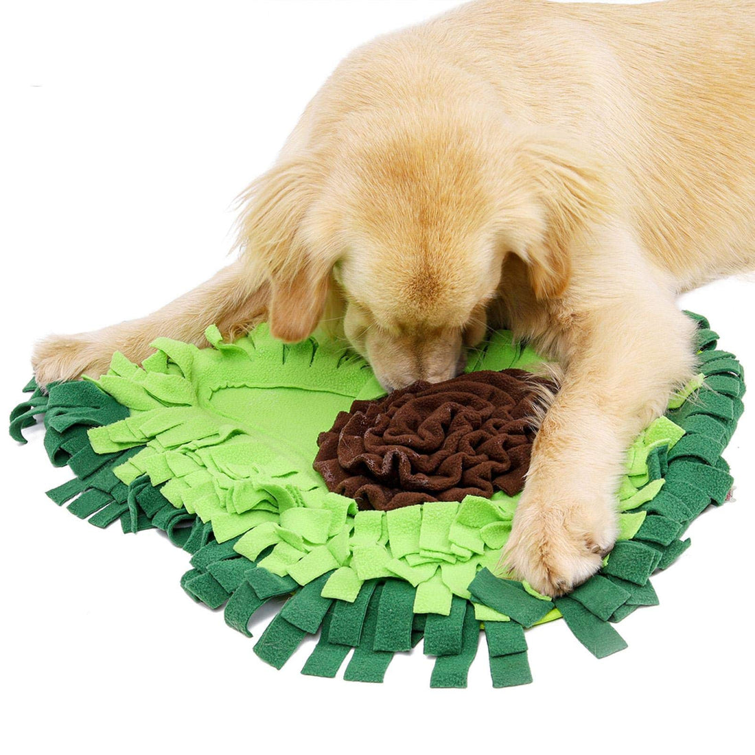 Tappeto Olfattivo per Cani, Giocattolo Rompicapo per Cani, Tappeto per Alimenti e Snack, Gioco Interattivo Anti-Noia, Coperta da Addestramento, Tappeto da Addestramento Olfattivo per l'Alimentazione