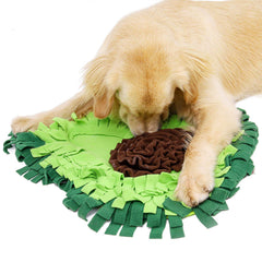 Tappeto Olfattivo per Cani, Giocattolo Rompicapo per Cani, Tappeto per Alimenti e Snack, Gioco Interattivo Anti-Noia, Coperta da Addestramento, Tappeto da Addestramento Olfattivo per l'Alimentazione