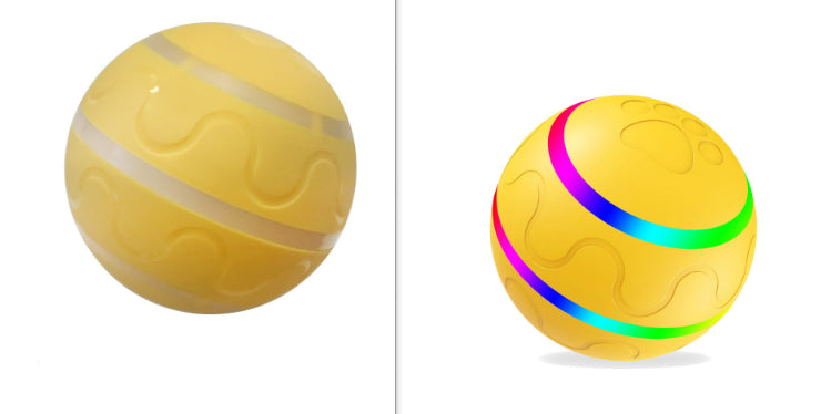 Pet New Cat Wicked Ball Toy, Palla Intelligente USB, Giocattolo Gatto con Sfera Rotante Automatica