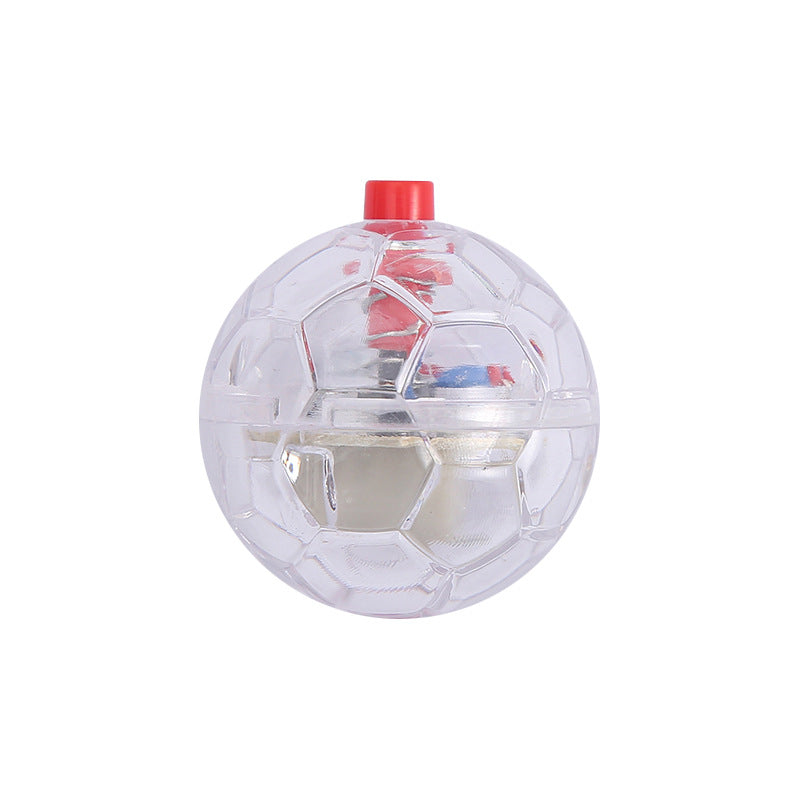 Palla Gioco per Gatti e Cani Nuova Moda Palla di Plastica Trasparente Luminosa Giocattolo Interattivo per Animali Domestici Divertente Palla Luminosa per Addestramento Gatti Prodotti per Animali Domestici