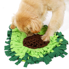 Tappeto Olfattivo per Cani, Giocattolo Rompicapo per Cani, Tappeto per Alimenti e Snack, Gioco Interattivo Anti-Noia, Coperta da Addestramento, Tappeto da Addestramento Olfattivo per l'Alimentazione
