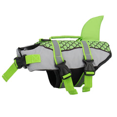 Giacca di salvataggio per cani da nuoto, gilet, vestiti, giubbotto di salvataggio, collare, pettorina, animali domestici, nuoto, costumi da bagno estivi, squame di squalo, prodotti per animali domestici