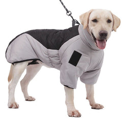 Nuovo cappotto invernale per cani, vestiti impermeabili per animali domestici di taglia media e grande, gilet caldo e spesso per cani, giacca personalizzata per Labrador