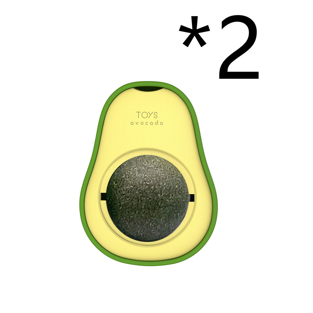 Giocattolo multifunzionale Catnip Menta Gatto Avocado Girevole a 360 gradi, autoriparante, per animali domestici