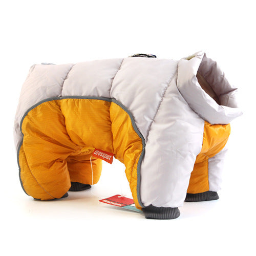 Vestiti Invernali per Cani Cappotto Invernale Spesso Caldo in Piumino di Cotone per Teddy