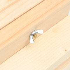 Bee Hotel Fir Solid Wood 22x20x20 cm