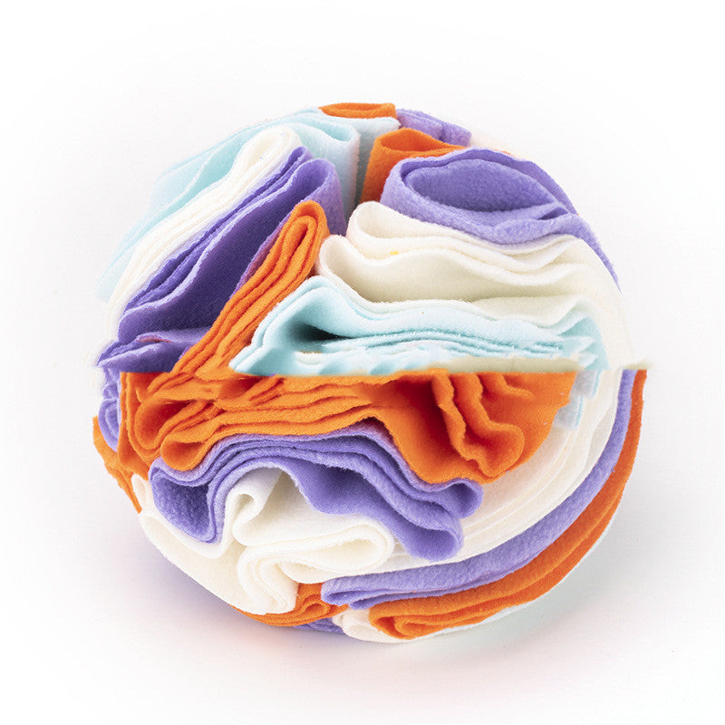 Coperta da Addestramento Olfattivo per Cani, Tappeto Gioco con Pallina Snuffle, Pad Staccabili, Giocattolo Rompicapo, Articoli per Animali Domestici per Cani e Gatti