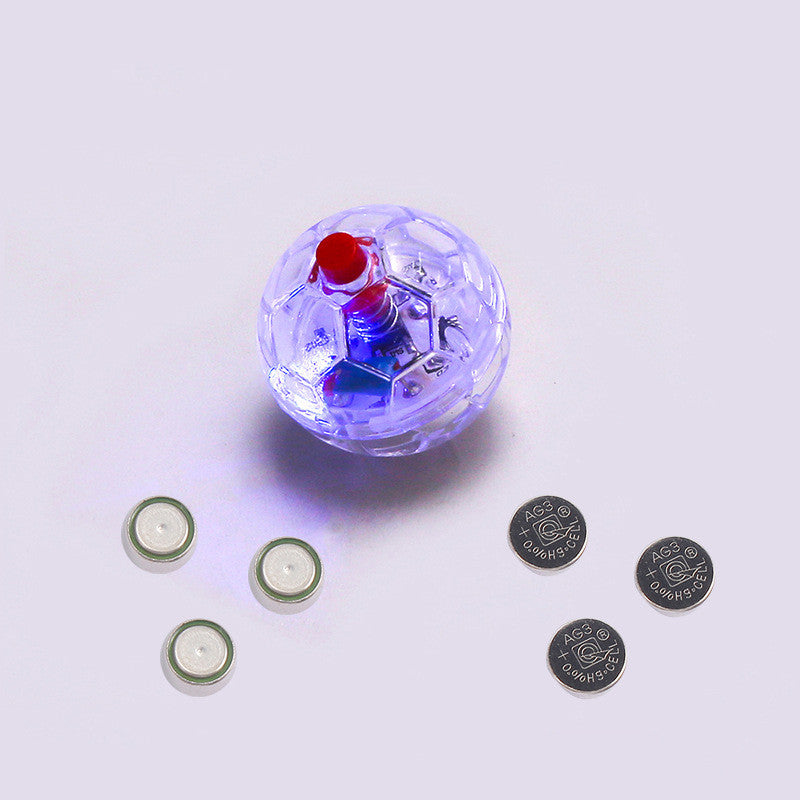 Palla Gioco per Gatti e Cani Nuova Moda Palla di Plastica Trasparente Luminosa Giocattolo Interattivo per Animali Domestici Divertente Palla Luminosa per Addestramento Gatti Prodotti per Animali Domestici