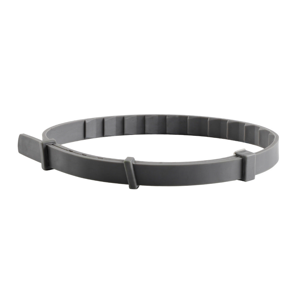 Collare in silicone regolabile per cani e gatti, protezione anti-zanzare, repellente per insetti, forniture per animali domestici
