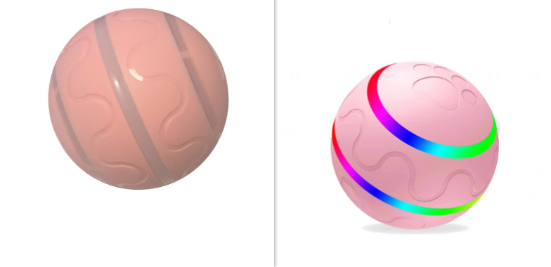 Pet New Cat Wicked Ball Toy, Palla Intelligente USB, Giocattolo Gatto con Sfera Rotante Automatica