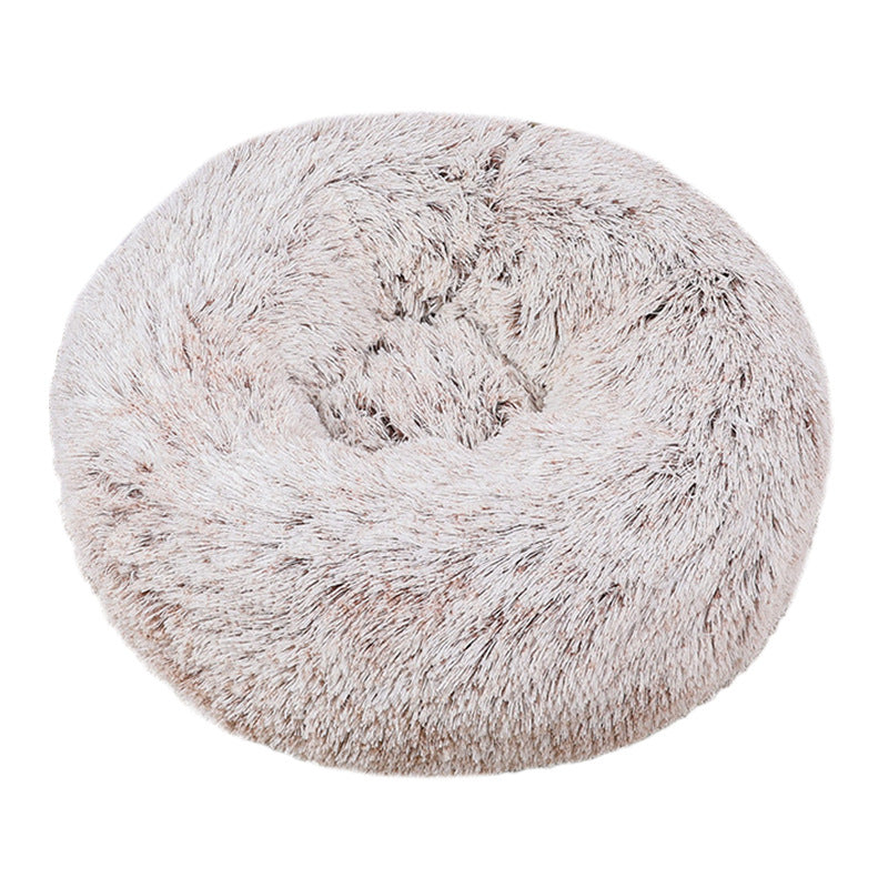 Lettiera Rotonda Peluche per Cani e Gatti